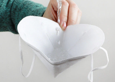 หูฟังยืดหยุ่นพลเรือนไม่ใช่ทอหน้ากากใบหน้า KN95